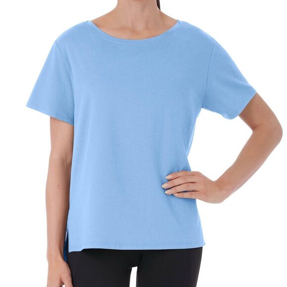 Member's Mark Women's Active T-Shirt Size Large Blue NWT - Picture 2 of 9